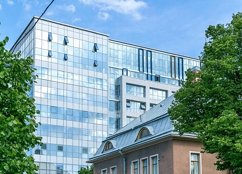 Интересный фасад дома